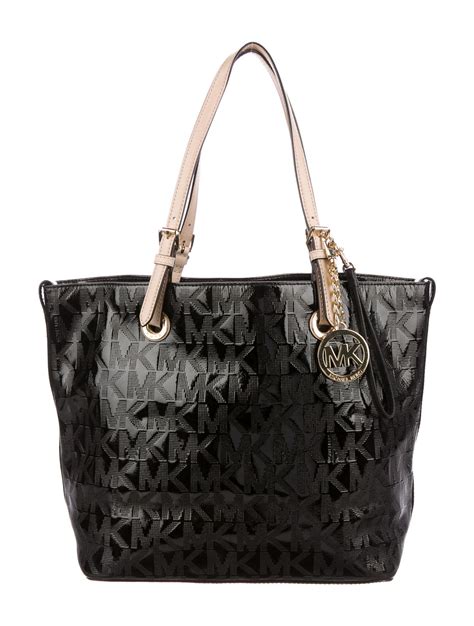 sac bandouliere michael kors|michael kors leather tote.